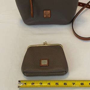 Dooney & Bourke Elephant color Leather Snap Closure Wallet (only wallet)